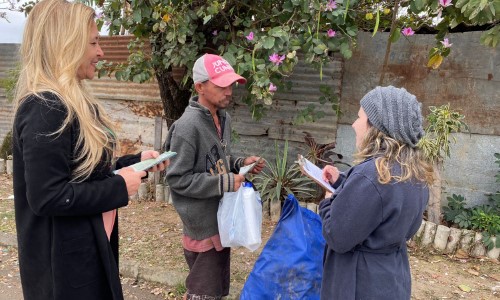 Assistência Social cadastra catadores de materiais recicláveis de Itatiaia